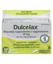 Dulcolax Bisacodyl Suppositories